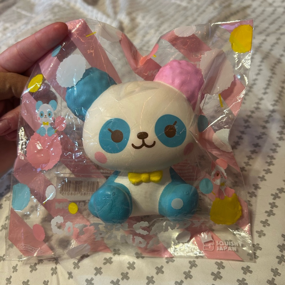 RARE ibloom Dreamy Cotton Candy Panda Squishy
